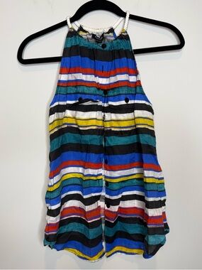 Worth Striped Halter top - Multicolor